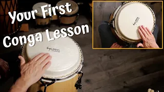 your first conga lesson