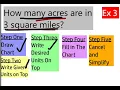 Convert Square Miles to Acres