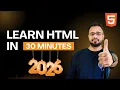 HTML Crash Course in 30 Minutes HTML5 Semantic Tags