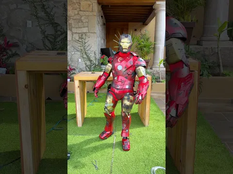 DESEMPOLVANDO DISFRACES PARTE 3 ￼ ￼ IRON MAN ZOMBIE ‼️