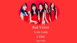Download [LYRIC] RED VELVET – LITTLE LITTLE​ (Han-Rom-Eng) MP3