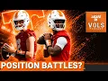 EDGE Tennessee Football Position Battle UPDATES Faizon Brandon George MacIntyre Competition
