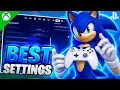 NEW Best Controller SETTINGS Sensitivity in the NEW Fortnite Sonic Season
