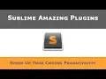 Sublime Text 3 Plugins Install Package Control