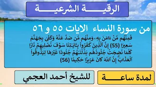 الرقية الشرعية من سورة النساء الايات 55 و 56 للشيخ أحمد العجمي 