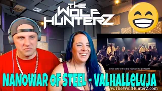 NANOWAR OF STEEL - Valhalleluja (ft. Angus McFife from Gloryhammer) | THE WOLF HUNTERZ Reactions