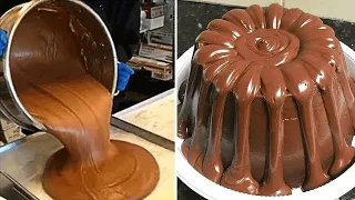 So Yummy Chocolate Cake Decorating To Impress Your Family | Satisfying Chocolate Cake Videos #2