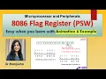 8086 mcqs Flag Register Microprocessor Lectures in English