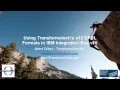 Using Transformatech s X12 DFDL Formats in IBM Integration Bus v10