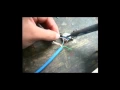 Cable Rs232 null modem with Loop back Handshaking