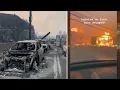 Lahaina residents show new of destruction describe their escape from deadly flames