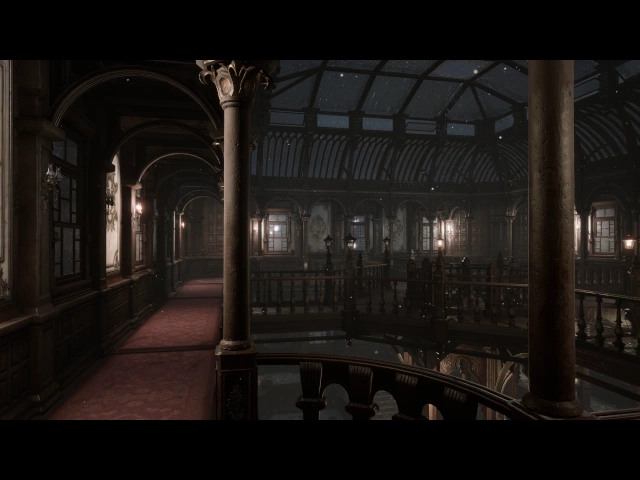 Our survival horror game test scene