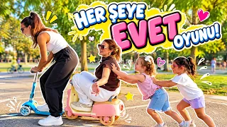 “ÇOCUKLAR NE DERSE YAPTIK! 😱😂 Her Şeye EVET Dedik!”