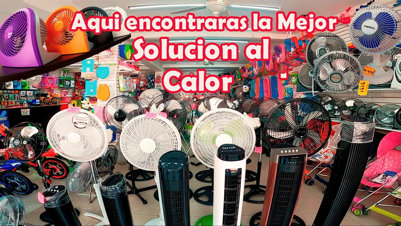 Ventiladores de Torre y pedestal la Zona comercial Más #Barata Alvaro Obregon Guadalajara México