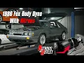 1986 Mustang GT Gets a 100 Shot of Nitrous CRAZY torque on the dyno