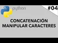 Como unir textos con numeros en Python Imprimir textos junto a numeros concatenacion Python Ep 04