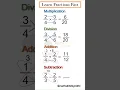 Fractions in 30 seconds Unlock the secret to fractions like a genius