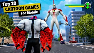 Top 20 Best Android Games where you play as Ben 10, Doraemon, Shinchan & More!