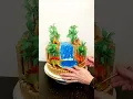 How did I do making brightcolormom s dinosaur cake