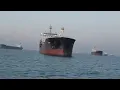 Ship's off signing crew departure.