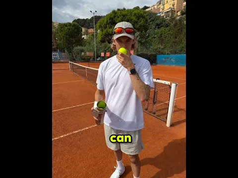 Why Do Tennis Players Smell Their Balls? 😳🎾 #Shorts
