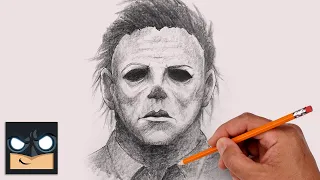 How to Draw Michael Myers | Halloween Drawing Tutorial
