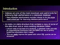 Topic 07 Part 01 - Introduction to Database Indexes