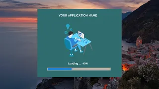 Python Tkinter Loading Screen Splash Screen In Python Tkinter with Progress Bar Python GUI