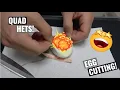 IS THAT A QUAD Ball Python Egg Cutting