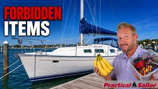 10 Things You Should Never Bring on a Sailboat