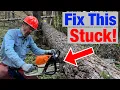 Got Your Chainsaw Stuck Here s The Quick Pro Fix