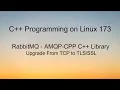 C Programming on LInux - RabbitMQ AMQP-CPP Library Upgrade From TCP To
