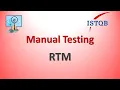 Manual Testing - Requirement Traceability Matrix RTM