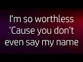 NOVELISTS - Say My Name lyrics 