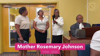 Homegoing Service for Mother Rosemary Johnson