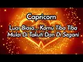 Lagu Capricorn💃 luar Biasa Kamu Tiba Tiba Mulai Di Takuti Dan Di Segani💪🌹🥰