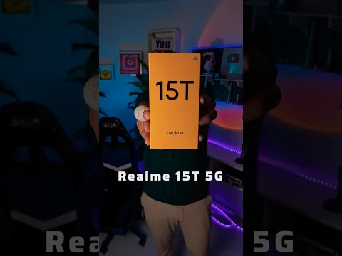 مواصفات و سعر هاتف Realme 15T #realme #realme15series
