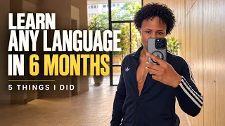 Learn ANY Language in 6 Months (how I did it)
