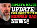 WWE News Fans Call Out Triple H Female Star Attacks CM Punk Rhea Ripley Update Konnan SAD News