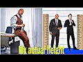 WHAT IS THE ROCK S ACTUAL HEIGHT