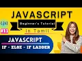 - Javascript Control Statements- If else else if ladder Javascript Tutorial in Tamil