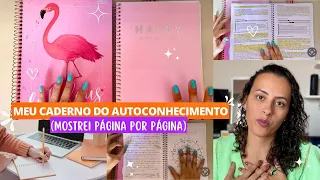 Tudo o que ESCREVO no MEU CADERNO do AUTOCONHECIMENTO | Porque você deveria fazer o seu JÁ!