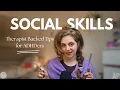 AD Social Skills I Learned In Therapy