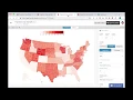 How to make data maps in Flourish using the Projection map template