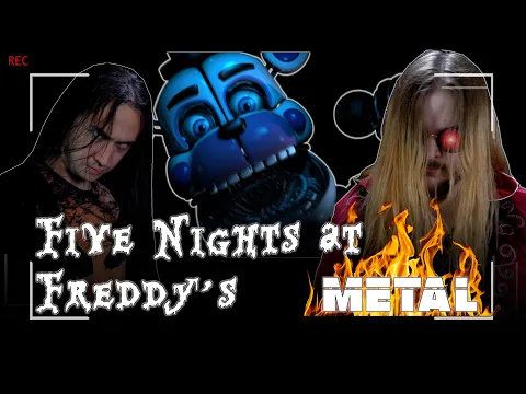 Download MP3 Five Nights At Freddy's Left Behind DAGames Metal Cover Feat. @Hawaiianfreak