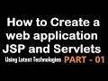 Developing Web Application with JSP and Servlets using Eclipse - 2024