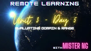 8th Unit 3 - Day 5 Evaluate