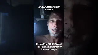 Sorry idk .. it’s my first Tsunami n all ! lol . #fyp #vlog #life #dream #sailing