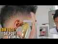 Dummy Proof Low Fade Self Cut Tutorial Step by Step explained