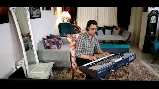 اهنگ کوچه بازاری عزیز دلم زلیخا از عباس قادری کیبورد نوازی با Korg Pa800 